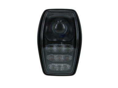 CL2 BLACK - R149 combination headlight for industrial vehicles and forklifts